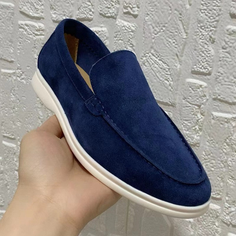 Klassische Suede Loafer für Herren