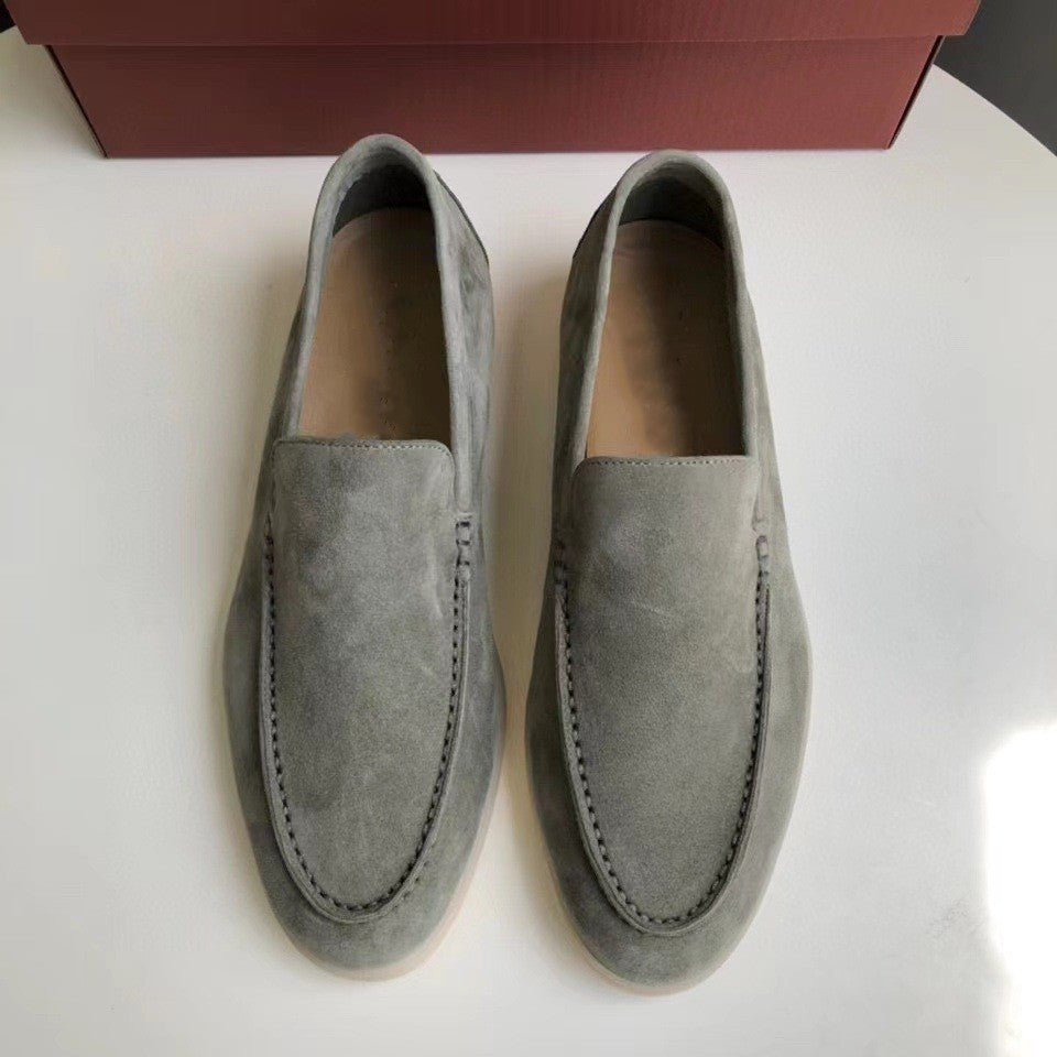 Klassische Suede Loafer für Herren