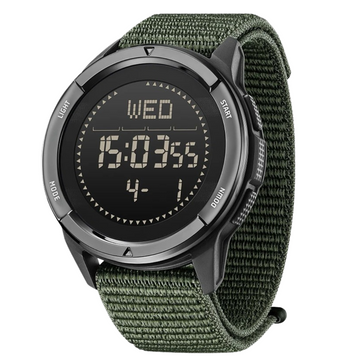 Outdoor Digital Smartwatch – Woven Strap & Waterproof - Hunting Gear