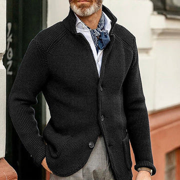 Herren Strick Cardigan - Stylisches Slim Fit Design