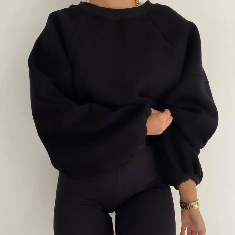 Damen Oversized Pullover - Gemütlicher & Minimalistischer Stil