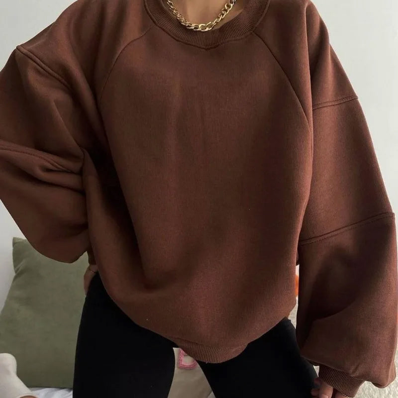 Women's Oversized Sweater - Cozy & Minimalist Style
