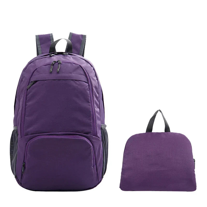 Unisex Faltbarer Reise-Rucksack - Leicht & Wasserdicht