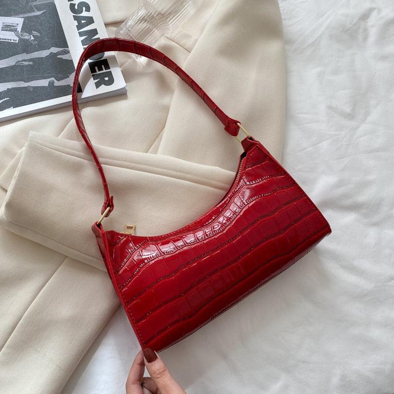 Borsa da donna con motivo coccodrillo – accessorio per tutti i giorni