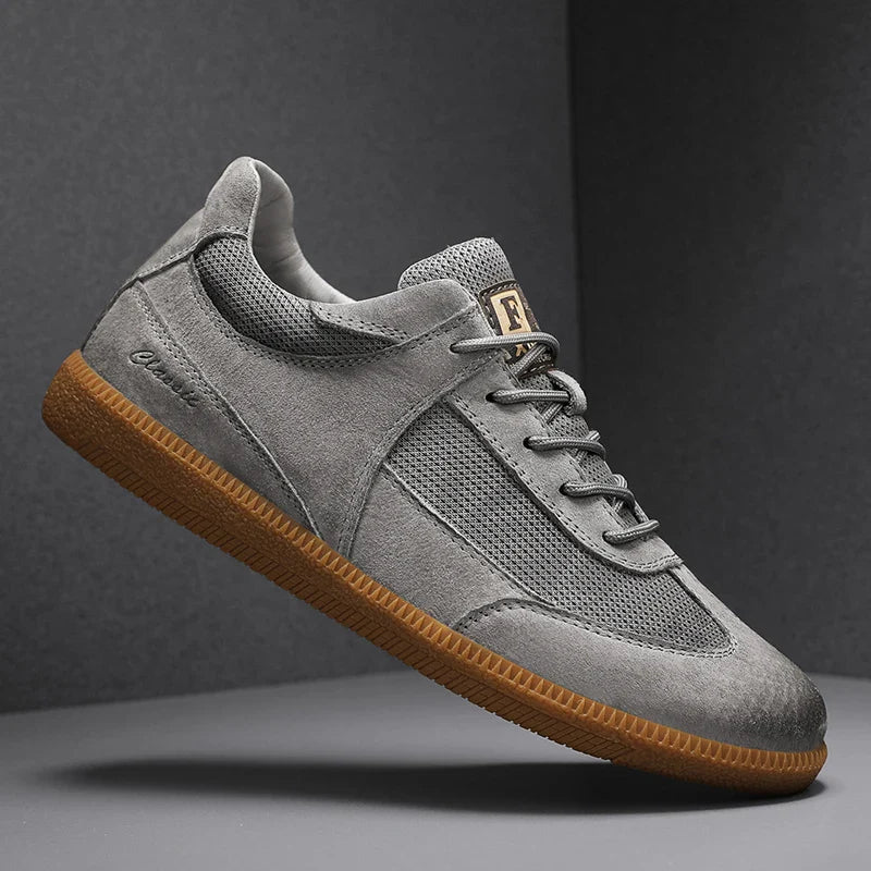 Herren Sneakers Retro - Flache Sohle mit Schnürverschluss