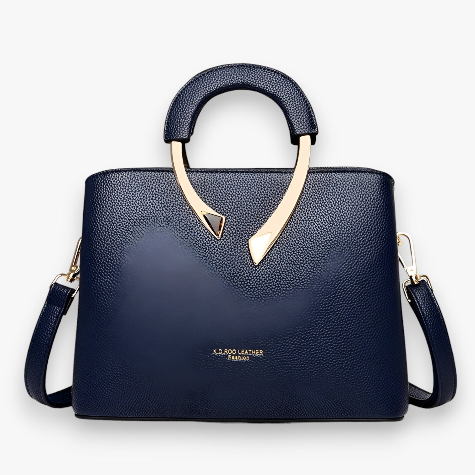 Borsa a mano da donna - Elegante accento oro