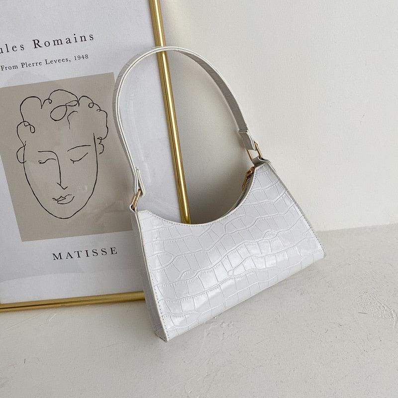 Borsa da donna con motivo coccodrillo – accessorio per tutti i giorni