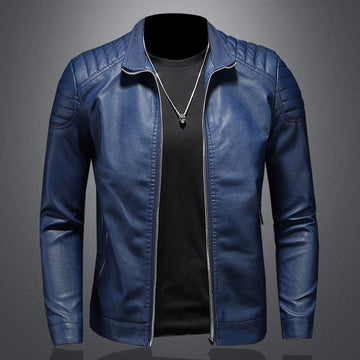 Herren Leder Moto Jacke - Maßgeschneiderte Passform