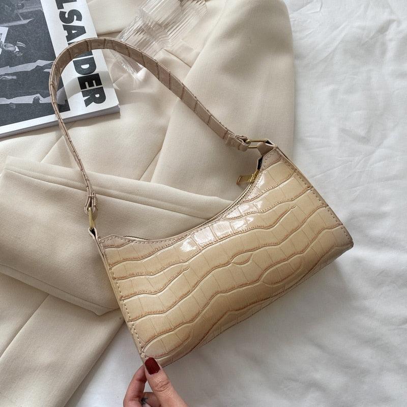 Borsa da donna con motivo coccodrillo – accessorio per tutti i giorni