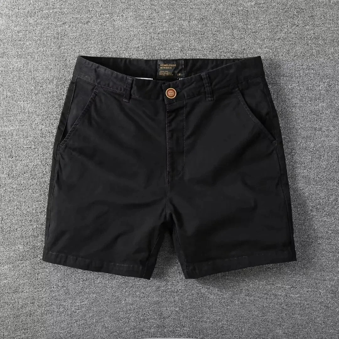 Herren Chino-Shorts - Relaxed Fit mit Seitentaschen