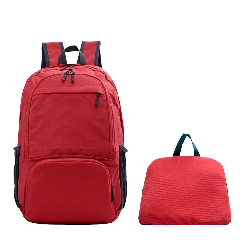 Unisex Faltbarer Reise-Rucksack - Leicht & Wasserdicht