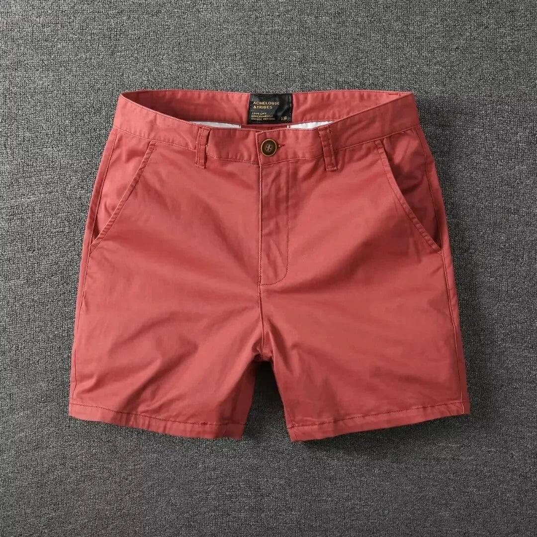Herren Chino-Shorts - Relaxed Fit mit Seitentaschen
