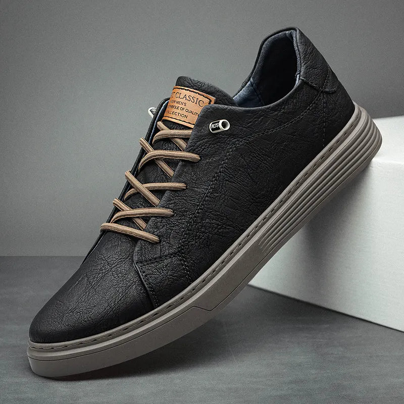 Herren Sneakers - Flache Sohle mit Schnürverschluss