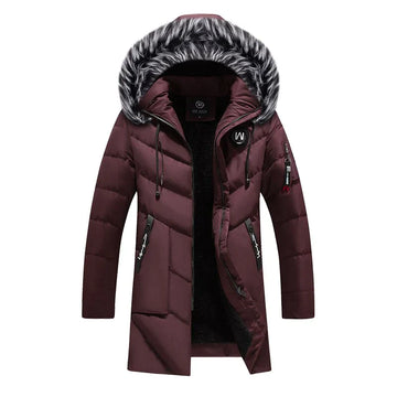 Chaqueta acolchada para mujer - Capucha con cremallera