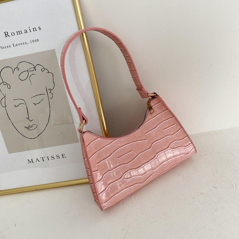 Borsa da donna con motivo coccodrillo – accessorio per tutti i giorni