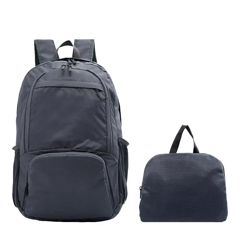 Unisex Faltbarer Reise-Rucksack - Leicht & Wasserdicht