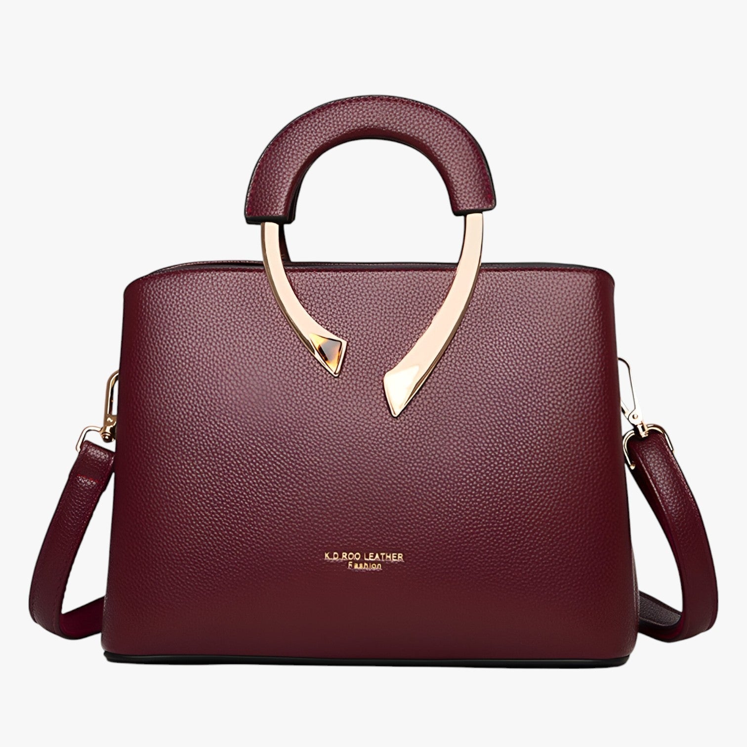 Borsa a mano da donna - Elegante accento oro