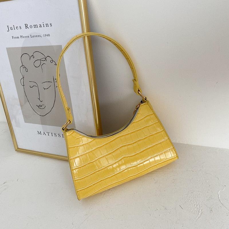Borsa da donna con motivo coccodrillo – accessorio per tutti i giorni