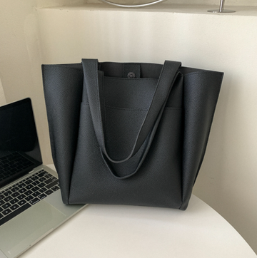 Damen Leder Tote Bag - Geräumig & Minimalistischer Stil