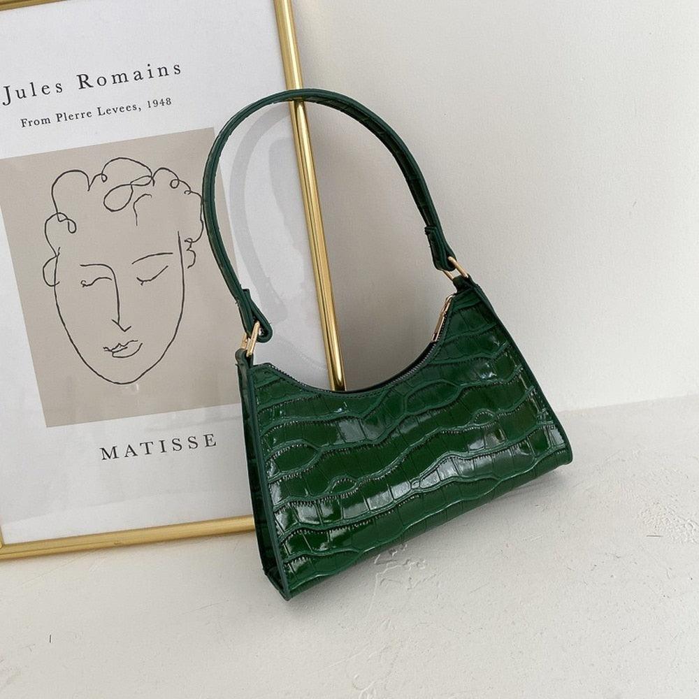 Borsa da donna con motivo coccodrillo – accessorio per tutti i giorni