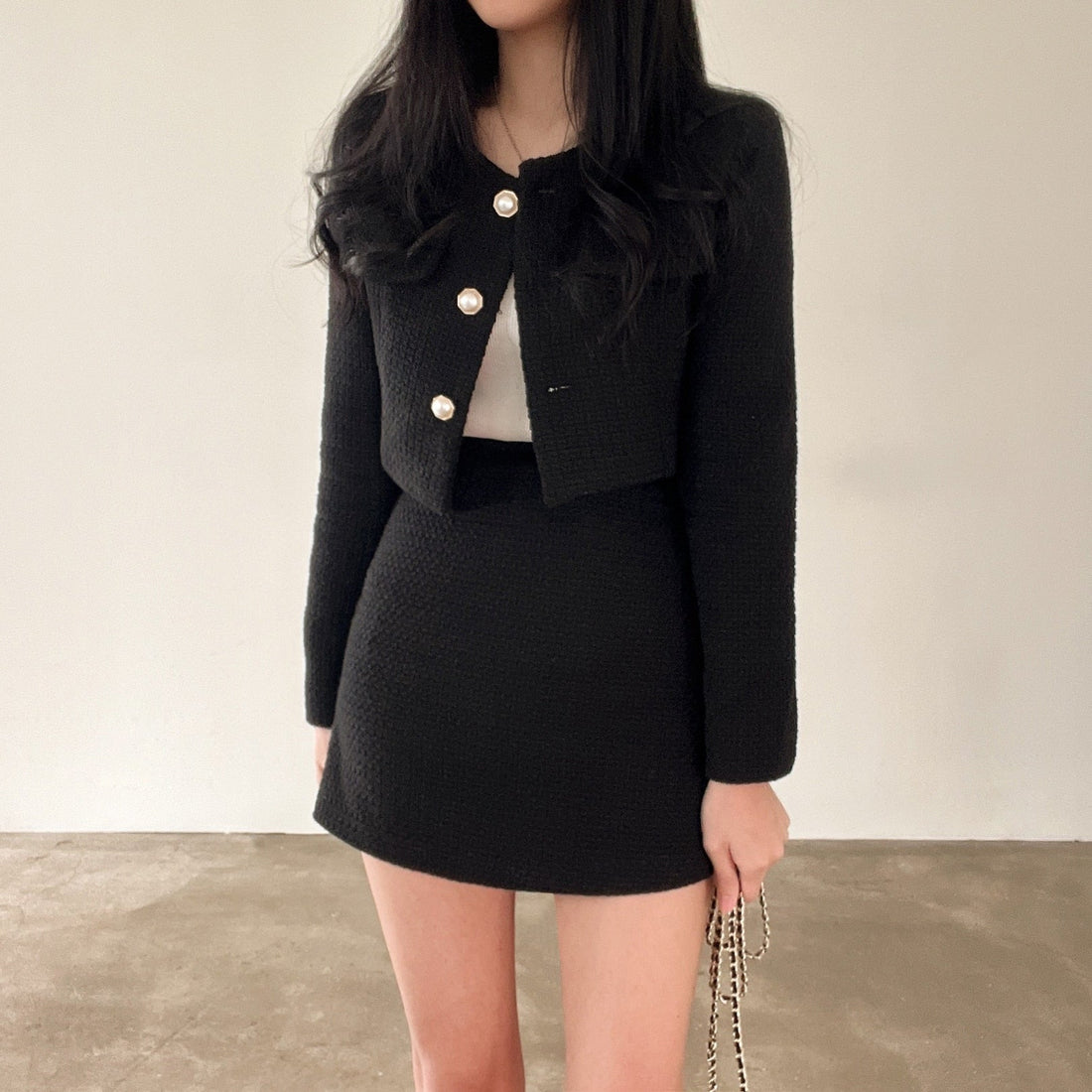 Damen Blazer & Rock Set - Schicke Maßgeschneiderte Passform