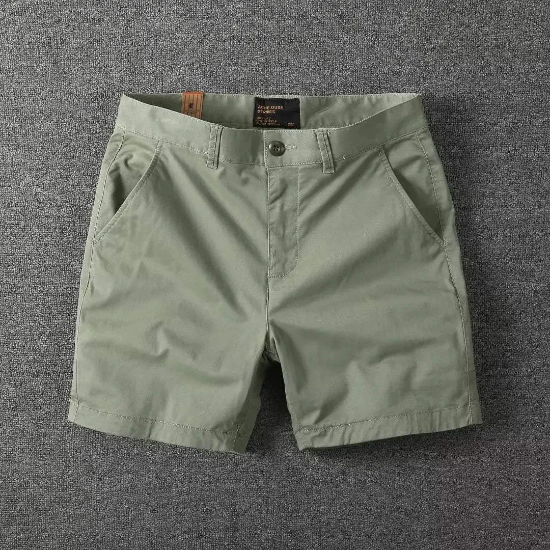 Herren Chino-Shorts - Relaxed Fit mit Seitentaschen