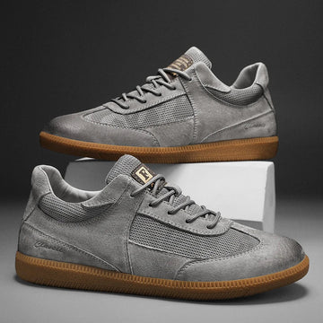 Herren Sneakers Retro - Flache Sohle mit Schnürverschluss