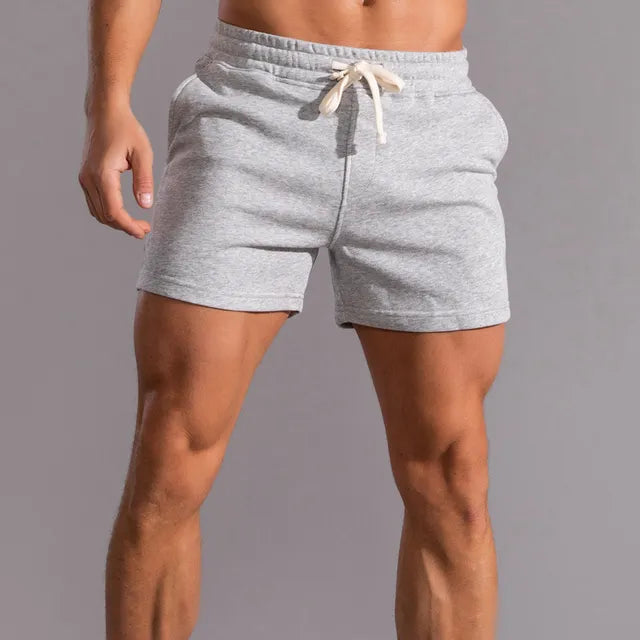Herren Jogger-Shorts - Slim Fit mit elastischem Bund