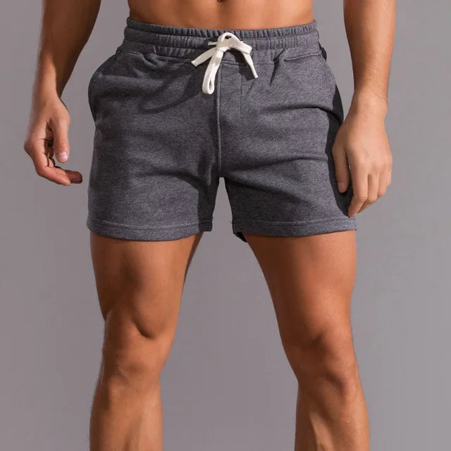 Herren Jogger-Shorts - Slim Fit mit elastischem Bund