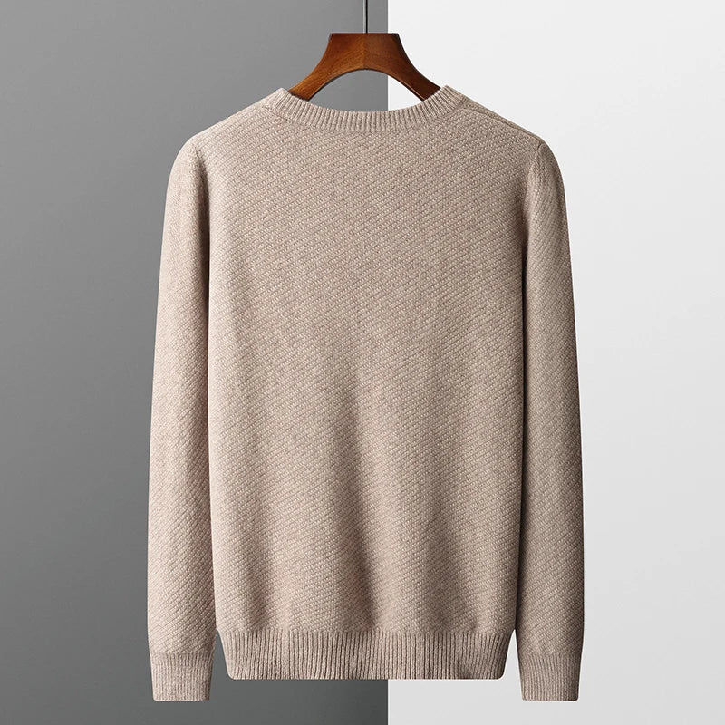 Herren Strickpullover – Rundhals