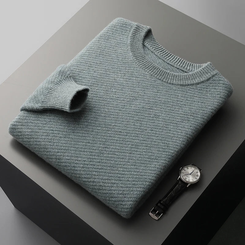 Herren Strickpullover – Rundhals