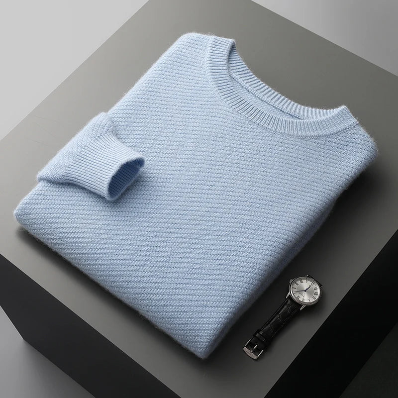 Herren Strickpullover – Rundhals