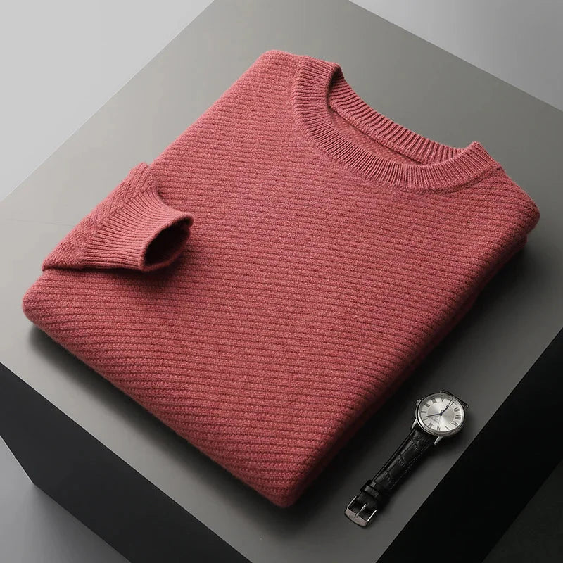 Herren Strickpullover – Rundhals