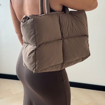 Damen Puffer Tote Bag - Stilvoller Gepolsterter Stil