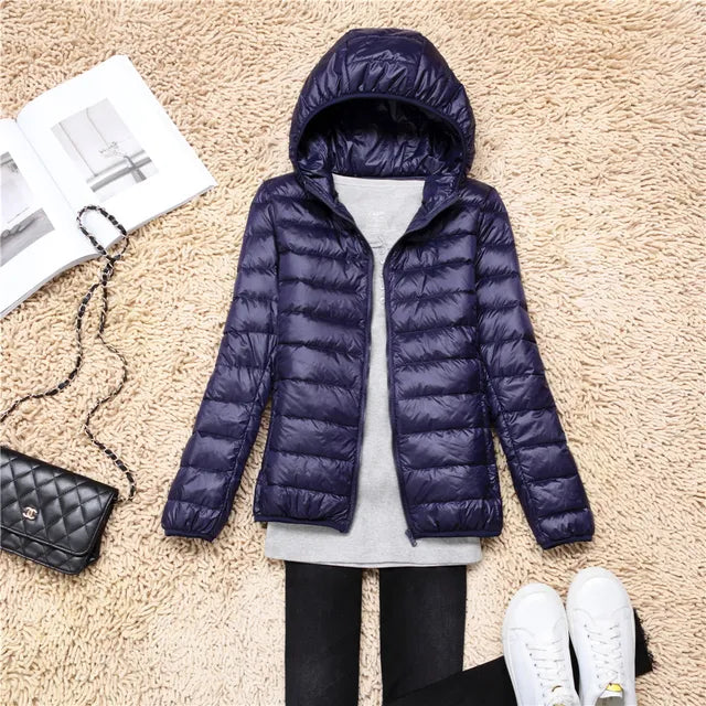 Women's Waterproof Quilted Jacket - Ultralight Outerwear