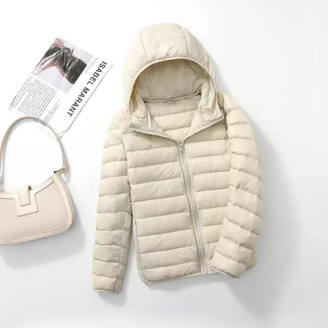Women's Waterproof Quilted Jacket - Ultralight Outerwear