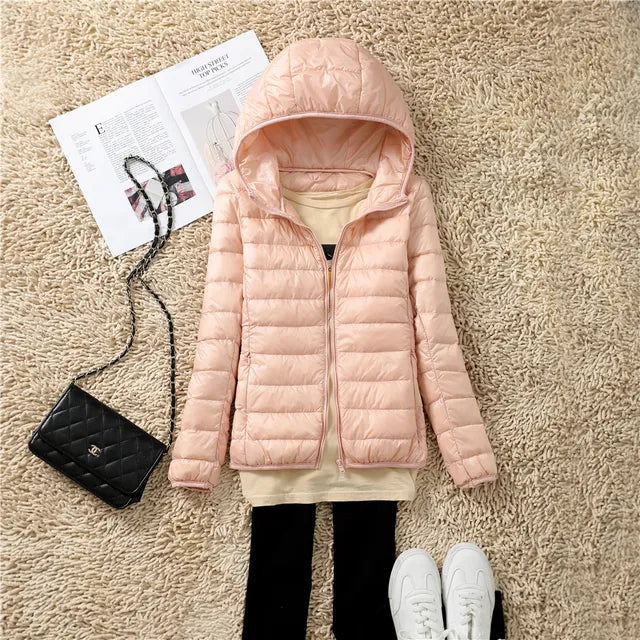 Women's Waterproof Quilted Jacket - Ultralight Outerwear
