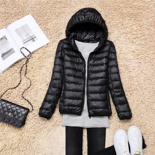 Women's Waterproof Quilted Jacket - Ultralight Outerwear