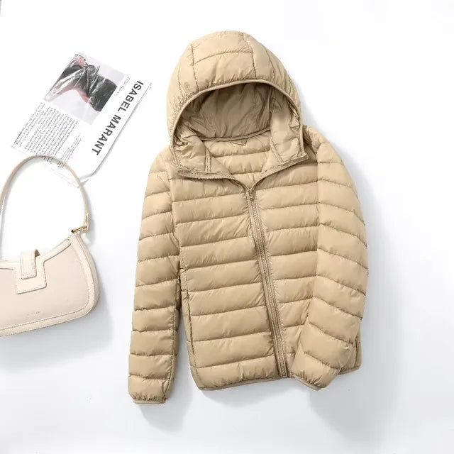 Women's Waterproof Quilted Jacket - Ultralight Outerwear