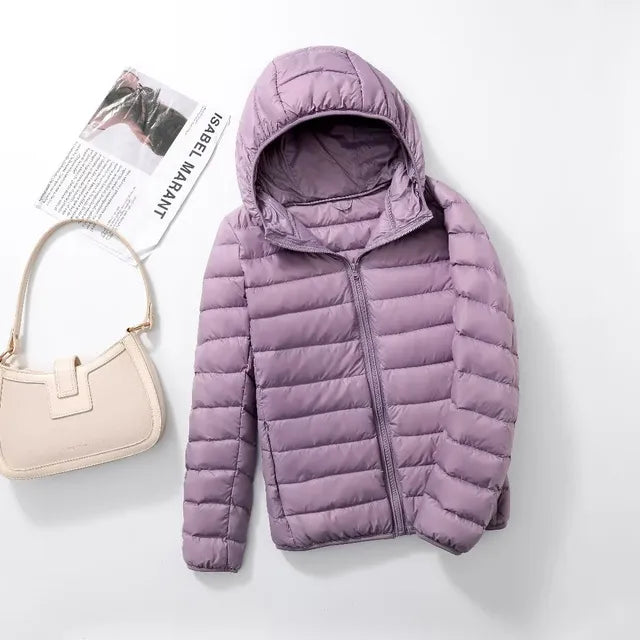 Women's Waterproof Quilted Jacket - Ultralight Outerwear