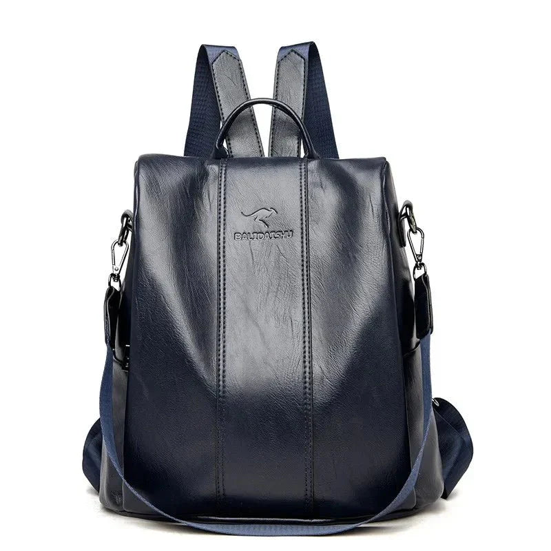 Zaino vintage da donna - protezione antifurto
