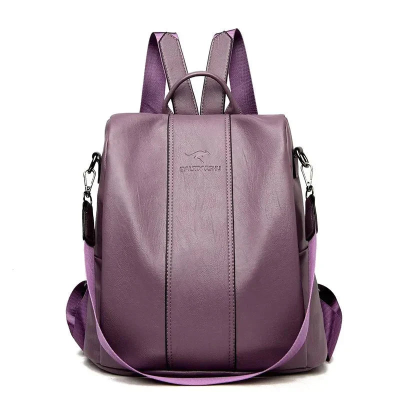 Zaino vintage da donna - protezione antifurto