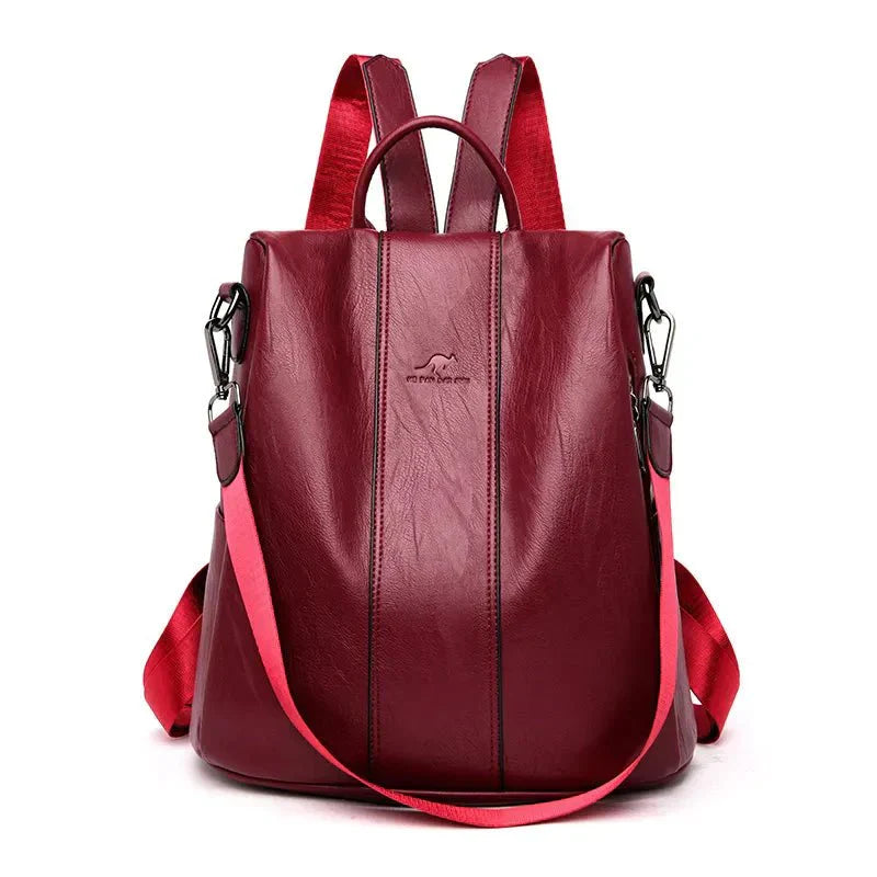Zaino vintage da donna - protezione antifurto