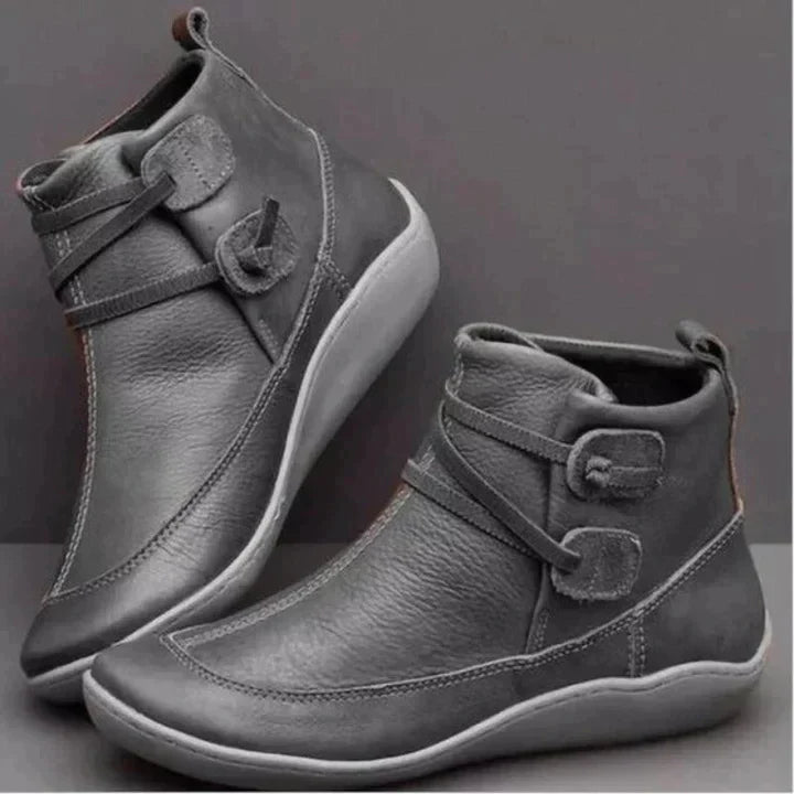 Damen Orthopädische Stiefeletten - Wasserdicht & Flache Sohle