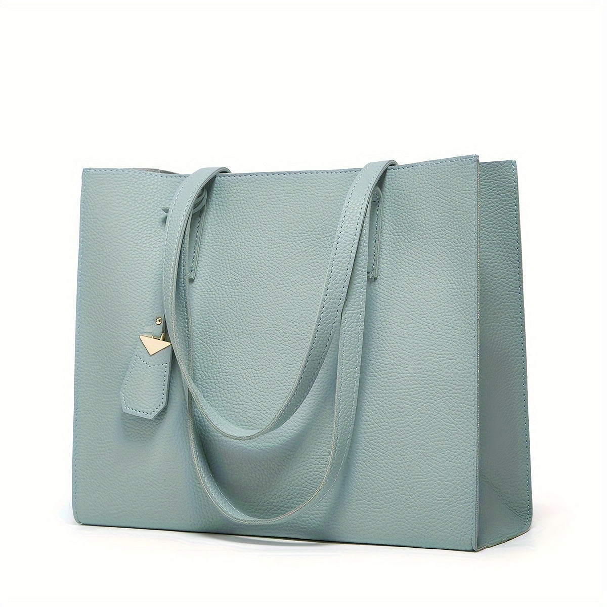 Damen Pendler Tote Bag - Kieselstruktur & oberer Griff