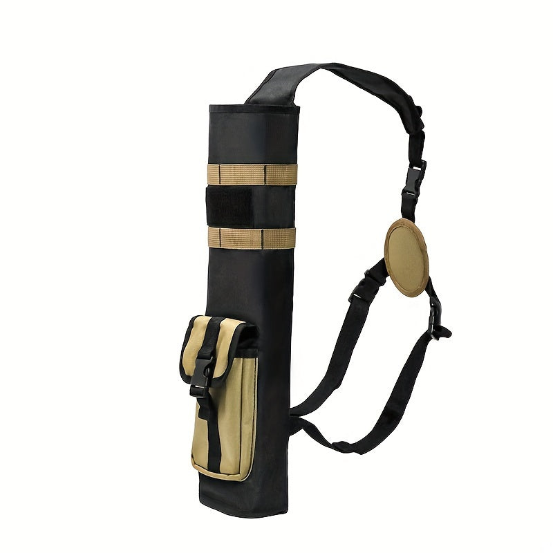Bolsa para carcaj de caza con arco unisex – bolso de hombro de doble uso con bolsillo