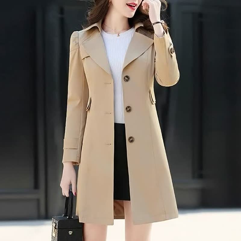 Women's Elegant Trench Coat - Stylish Outerwear