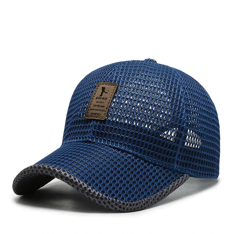 Unisex Sports Cap - Quick-Dry with Breathable Mesh