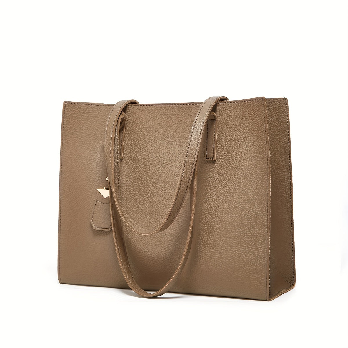 Damen Pendler Tote Bag - Kieselstruktur & oberer Griff