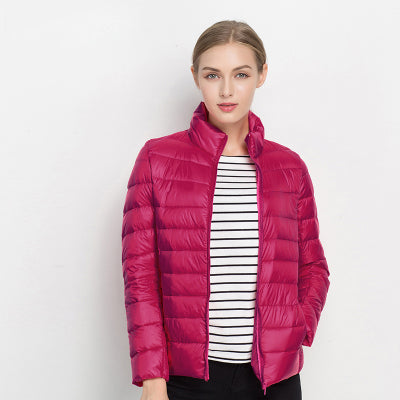 Women's Waterproof Quilted Jacket - Warm Outerwear